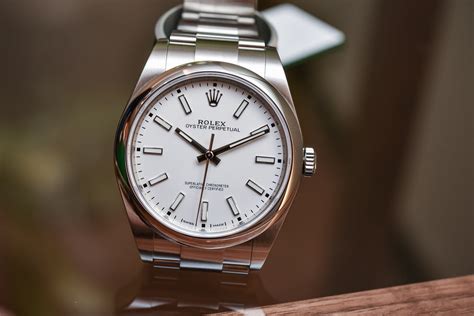 rolex oyster perpetual 39mm white dial review|oyster perpetual 39mm.